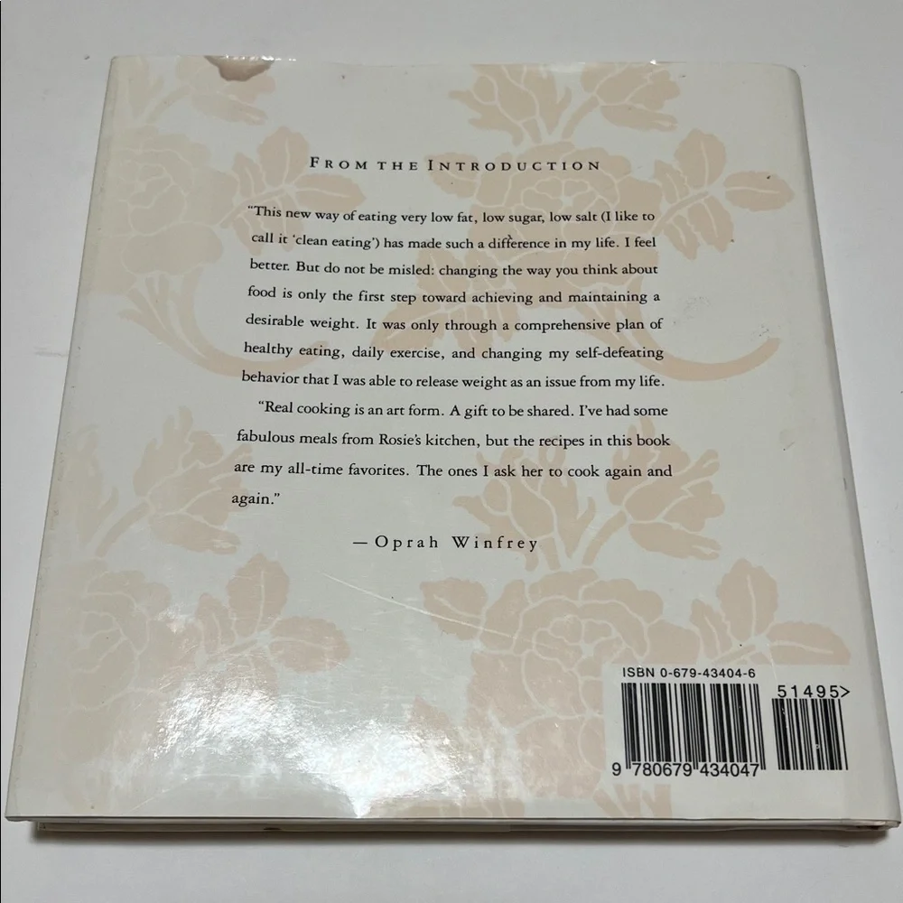 In the Kitchen with Rosie: Oprah's Favorite Recipes - Cream Cover - Picture 3 of 7